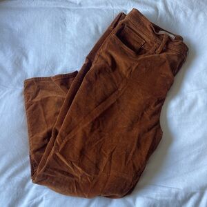 Ochre Colored Corduroy Pants